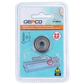 GEPCO Cutting Wheel 22 mm 22 mm TR TS TF Cutter for Tile Cutter Tile Machine 22 x 6 x 5 mm Tile Cutting Machine Compatible with AT1200 1000 1200 mm