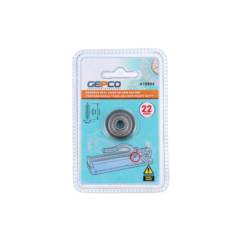 GEPCO Cutting Wheel 22 mm 22 mm TR TS TF