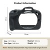 MUZIRI KINOKOO Canon EOS R100 - Funda protectora de silicona