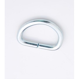 Pack of 10 Metal D Rings, In-ground Swimming Pool Safety Covers Strap Buckle, Heavy Duty, Ensuring Pool Cover Security, Strap Buckle Fasteners, Rust Resistant, Wide Usage