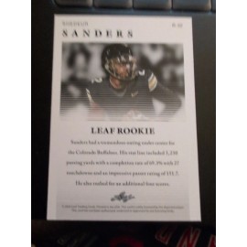 2024 Leaf ROOKIE SHEDEUR SANDERS RC R-32 COLORADO BUFFALOES