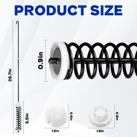 W10780045 NTW4516FW2 NTW4516FW1 NTW4605EW0 Washer Suspension Rod Kit(26.7in）for Amana Whirlpool Kenmore -Replace AP5971396 WTW4800BQ1 NTW4516FW0 WTW4816FW1 WTW4816FW2- by TOMOON