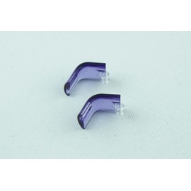 Switch It! Genuine Universal 1 Pair of Eyeglass Temple Joints - Model 260 A & Similar - Bright Purple - Perfect Fit & Durability for Your Style, Purple