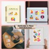 Cerlaza Easter Basket Essentials, 200 Pcs Easter Stickers for Kids