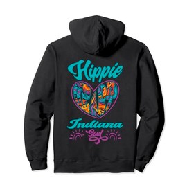 Gypsy Costume Woman Outfit Hippie Heart Indiana Soul Pullover Hoodie