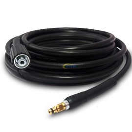 VMTC Hose Pipe (K-Quick Connect—M22 Connect) Compatible with Karcher Pressure Washer K1-K7 High-Pressure Car Washer Accessory (10 Metre)