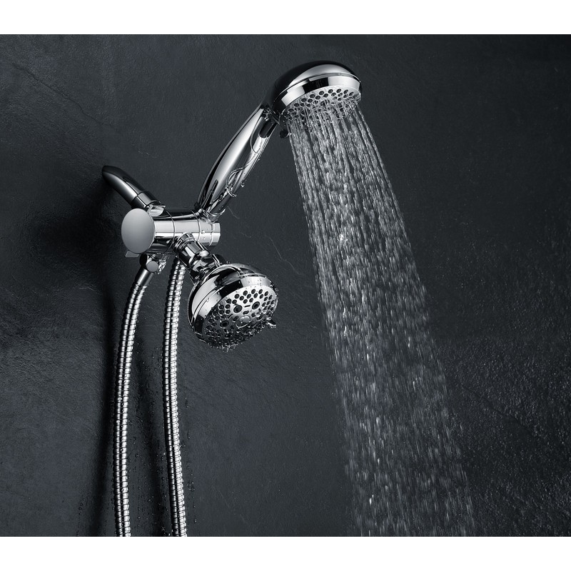Shower Head/Handheld Combo, WASSERN High Pressure Intake Air 3way 148