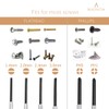 BEADNOVA Eyeglass Screwdriver Mini Screwdriver Set Watch with Case Screwdriver