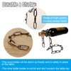 YHan Novelty Magic Wine Bottle Holder - Floating Steel Link