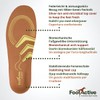 FootActive Outdoor Insoles for Nature & Adventure Lovers Secure hold