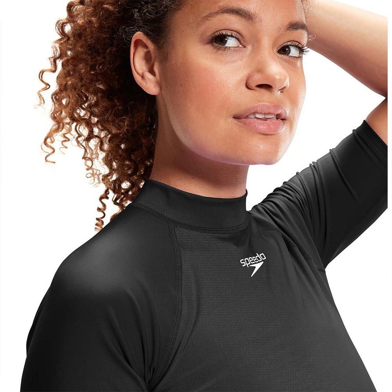 Speedo Women's Short Sleeve Sun Protection Rash Top | UV