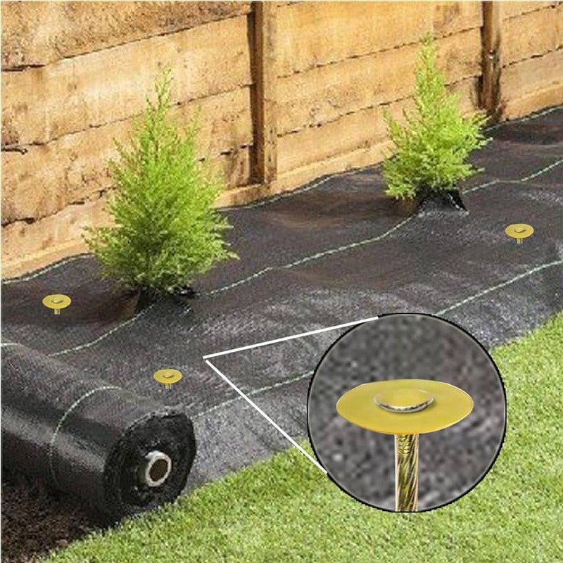 Artificial Turf Stakes 70-Pack Landscape Anchoring Stakes RV Rug Anchors