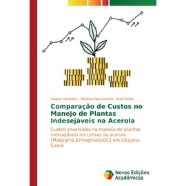 Comparação de Custos no Manejo de Plantas Indesejáveis na Acerola: Custos envolvidos no manejo de plantas indesejáveis no cultivo da acerola (Malpighia Ermaginata,DC) em Ubajara-Ceará