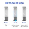 Zinker Botella Generadora de Hidrógeno para Agua, Tecnología SPE PEM,