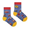 Spox Sox Casual Unisex Funny Crazy Socks for Kids, Fireman
