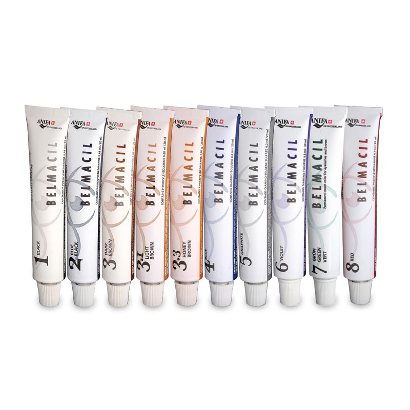 Belmacil No 3 Eyelash Tint 20 g, Dark Brown, 20