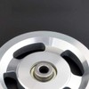 #N/A Solid Pulley Wheel Single Wheel Spin U-Groove Roller Bearing