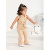 Infant Toddler Baby Girls Summer Clothes Sleeveless Rompers Bell Bottoms