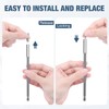 Drill Bit Holder 2.4/3/6’’, Drill Bit Extension 9 Pcs, Magnetic
