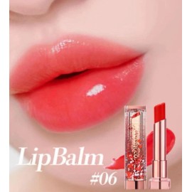 CORINGCO Shalala Snow Ball Moisture Lip Balm 4g. Color: #06 Apple Peeling Doll