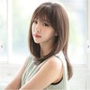 Morningplace Semi-Long Wig with Net, Smooth, Straight (Brown)