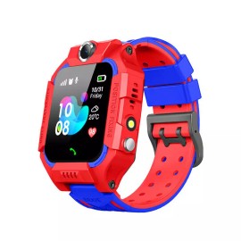 Unbranded Kids Smart Watch Camera GPS Tracker SOS Call Phone Watches For Boys Girls Gift - Red