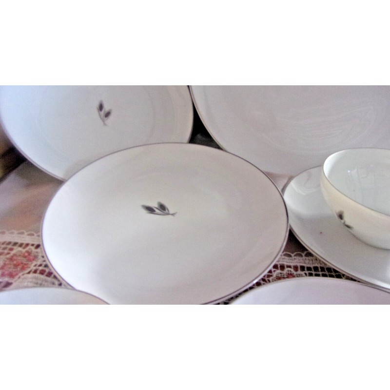 Fukagawa Arita Hand-Painted China- Japan # 928 -7 Pc PLACE