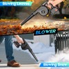 Xamanabu Leaf Blower Cordless, 2 x 24V 2.0Ah Battery and