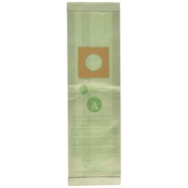 Hoover Vacuum Cleaner Bags for Upright Vacs, Pack of 3, White-Green, Type A, Part # 4010001A, Hoover Vacuum Bags Refill