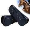 Horse Tendon Boots PU Shell Tendon Fetlock Brace for Riding
