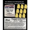 Albanese Pineapple Gummi Bears 5LB Bag With Cinnamon Almonds Delicately