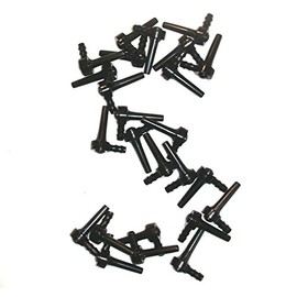 Maple Sap Tap Spile, 5/16" Ecolo Spout Black, Maple Syrup Taps (25 Pack)