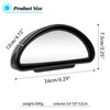 Unbranded 2Pcs Car Blind Spot Rear View Wide Angle Auxiliary
