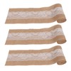 3 Rolls Jute Lace Ribbon Simple Elegant Jute Lace Ribbon