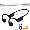 KOPIDOE Bone Conduction Swimming Headphones, IPX8 Waterproof MP3 Player with