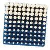 Mobestech 100pcs Wool Felt Polishing Bits Versatile Grinding and Buffing