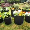 Growerz Round GrowPotz 20-Litre 5pcs High Strength Grow Bag…