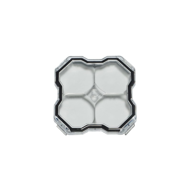 Diode Dynamics Stage Series LED Rock Light Lens (one), Red