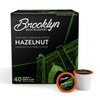 Brooklyn Beans Hazelnut Gourmet Coffee Pods - Compatible with Keurig
