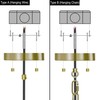 MAYOMAJO 2 Pack 5-1/8 Inches Light Canopy Kit with Heavy