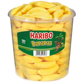 Haribo Bananas, 1er Pack (1 x 1.05 kg Dose)