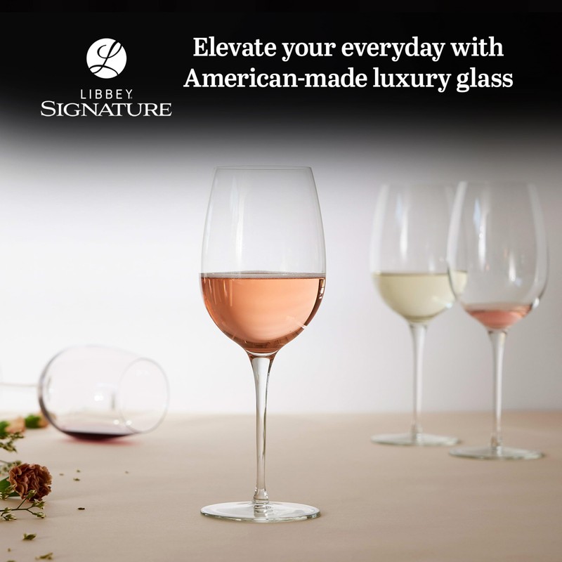Libbey Signature Kentfield Estate All Purpose Wine Glasses Set of
