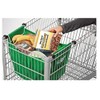 BrilliantJo Set of 2 Reusable Shallow Supermarket Grocery Shopping Trolley