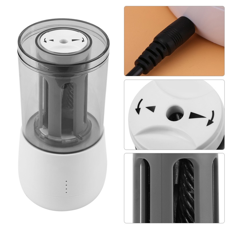 TENWIN Electric Pencil Sharpener Multifunction Automatic Electronic Sharpen Tool Students