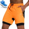 Nepest Mountain Bike Shorts Men's Short MTB Shorts Padded 4D