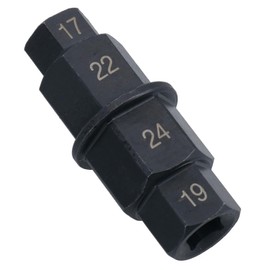 AB Tools Motorcycle Bike Front Wheel Spindle Tool Adaptor Hex 3/8in Drive 17 19 22 24mm