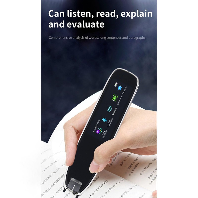 Smart Voice Translator Pen White International Edition Translation Scan Pen
