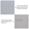 QUARKZMAN 15 Stück Mesh-Schleifblätter 320 Körnungen 2,8" x 5" Nass-/Trockenschleifpapier