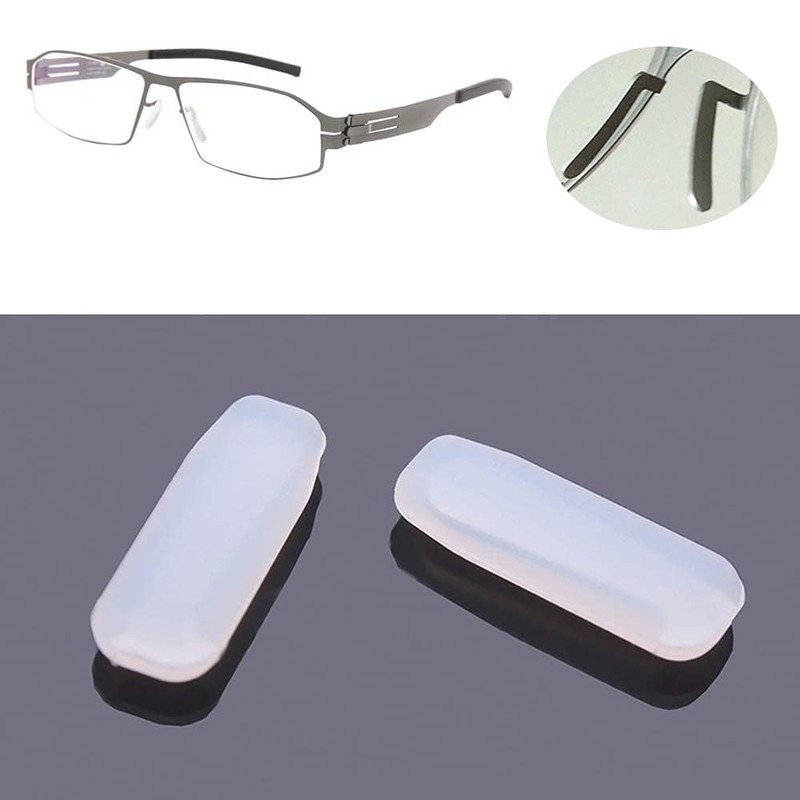 QYAJS Eyeglasses Nose Pads Silicone Replacement Nose Pads Kit Fit