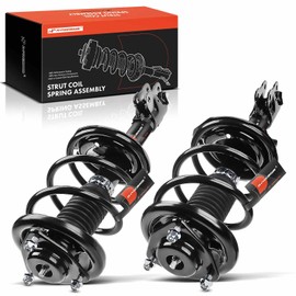 A-Premium Front Pair (2) Complete Strut & Coil Spring Assembly Compatible with Mitsubishi Outlander 2007 2008 2009 V6 3.0L, Driver and Passenger Side